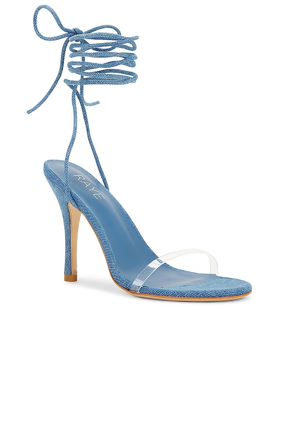 view 2 of 5 TACÓN CAPUCINE in Indigo Blue