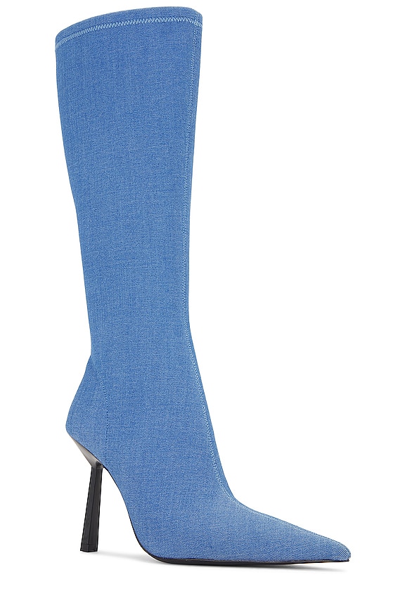 view 2 of 5 Stretch Boot in Blue