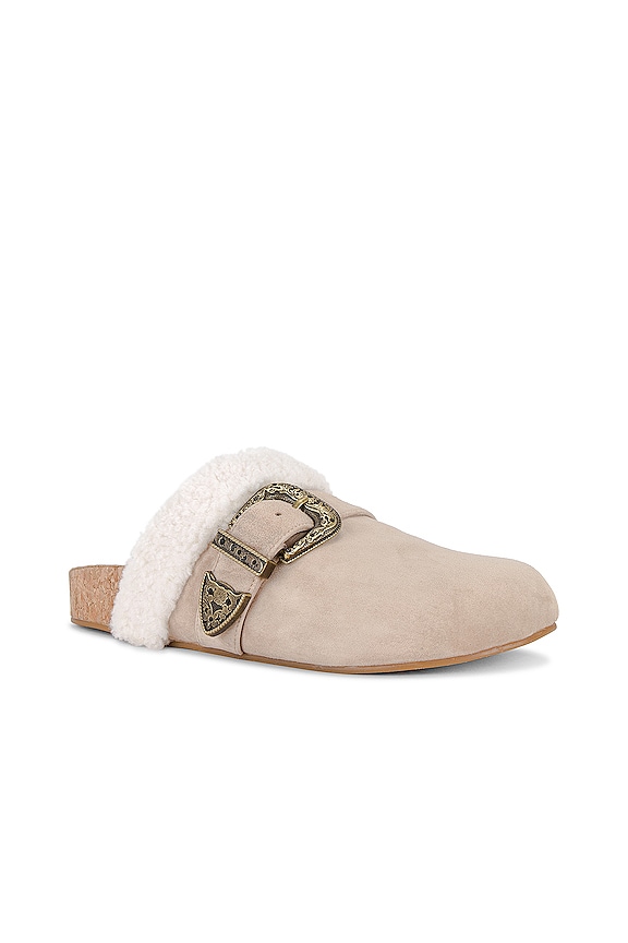 view 2 of 5 Puffy Cork Slide in Tan