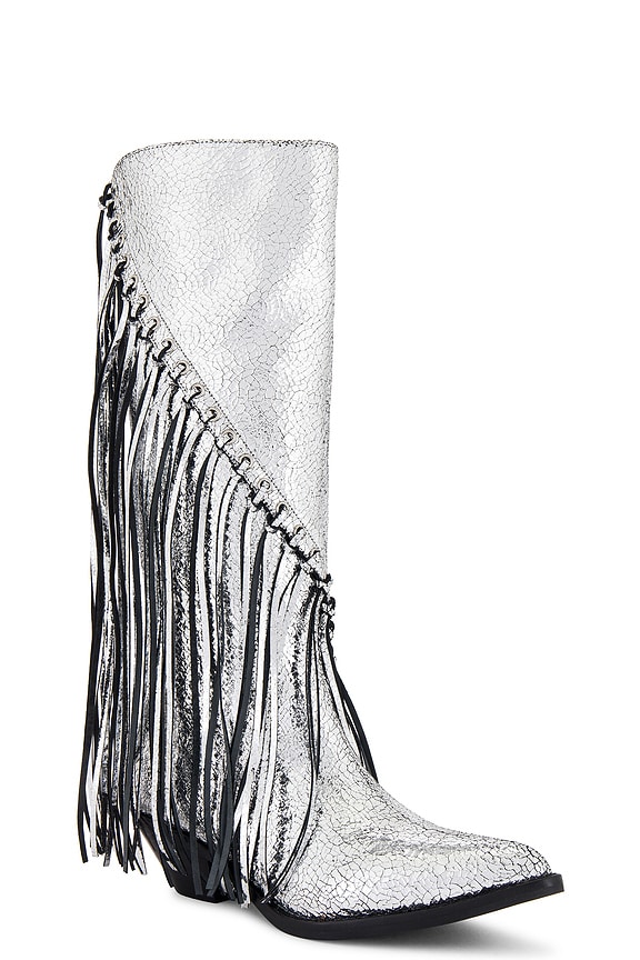 view 2 of 5 BOTTINES JACKSON in Silver