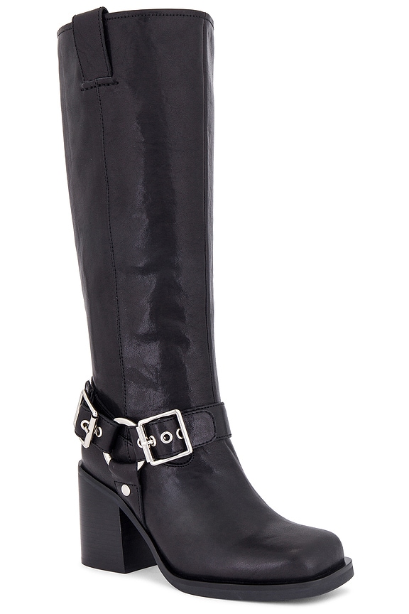 view 2 of 5 BOTTINES LOTTA MOTO in Black