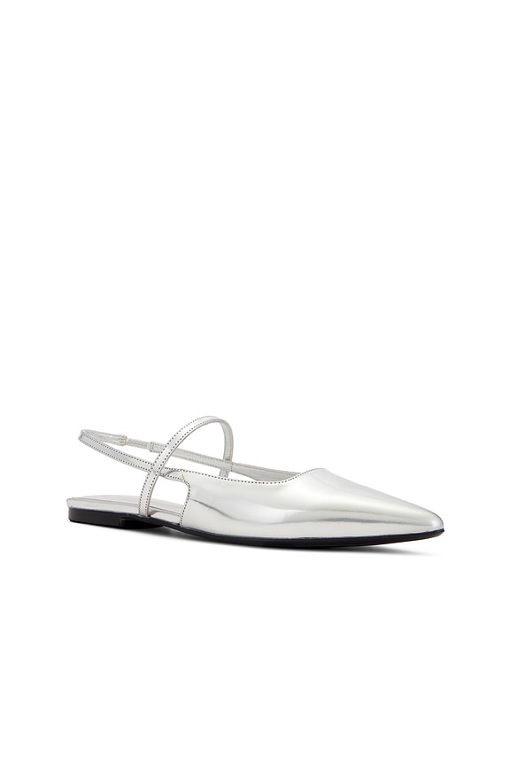 view 2 of 5 ZAPATO PLANO EVA in Silver