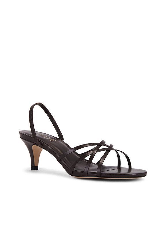 view 2 of 5 SANDALES EDITH in Dark Brown