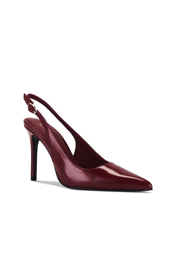 view 2 of 5 Calla Pump in Dark Red