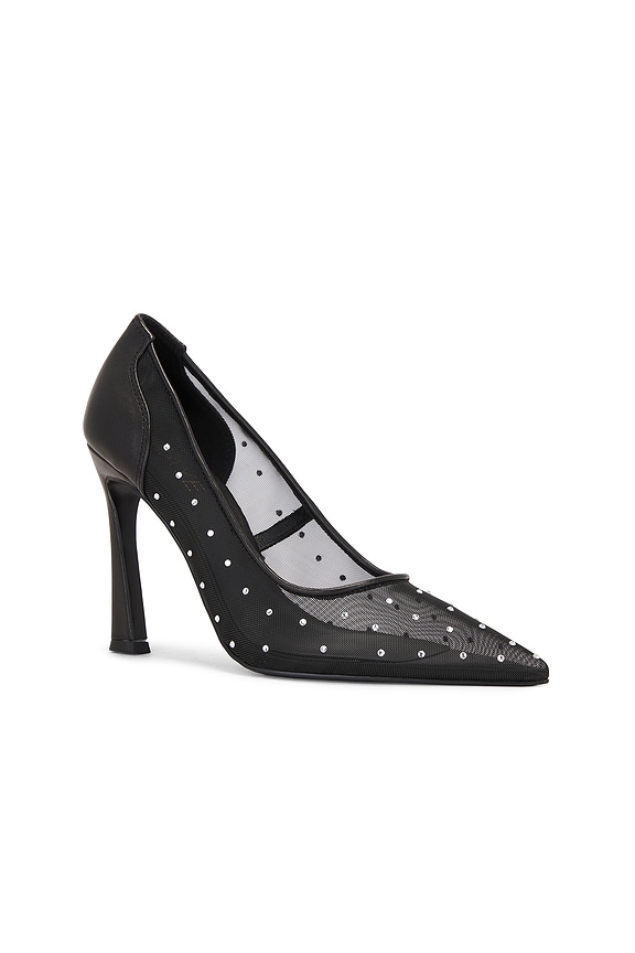 view 2 of 5 ТУФЛИ НА КАБЛУКЕ HERA in Black Mesh