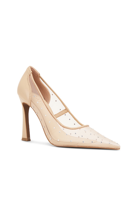 view 2 of 5 Hera Pump in Nude Rhinestone