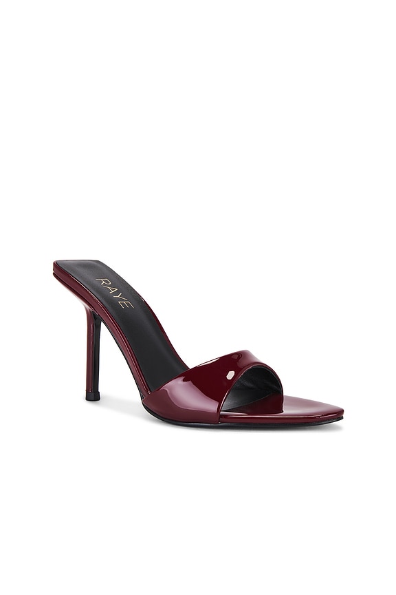 view 2 of 5 x Emma Rose Sol Heel in Dark Burgundy