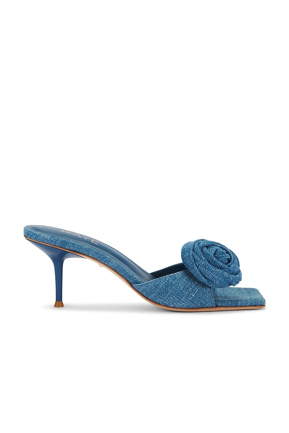 view 1 of 5 Rosette Mule in Denim