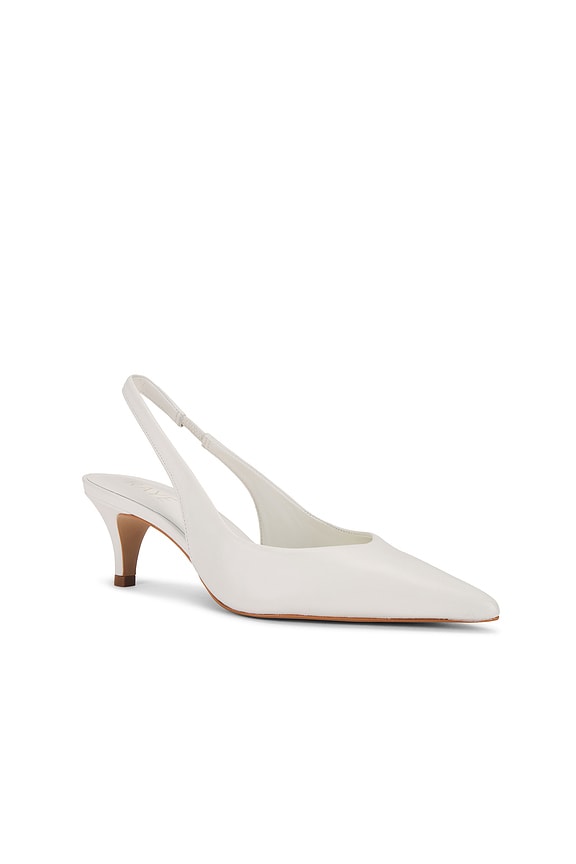 view 2 of 5 Calista Slingback in White
