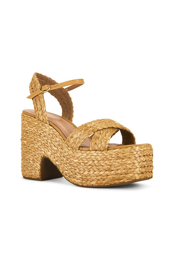 view 2 of 5 Wallis Platform in Raffia