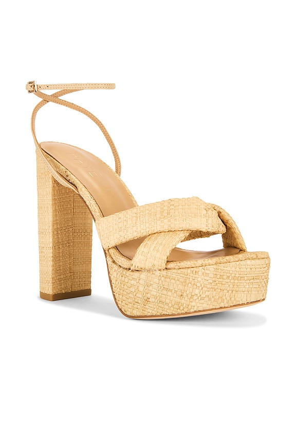view 2 of 5 Cayden Platform in Raffia