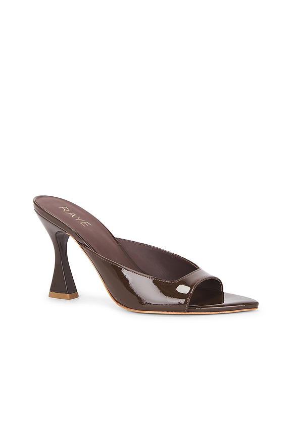 view 2 of 5 Clover Sandal in Dark Chocolate