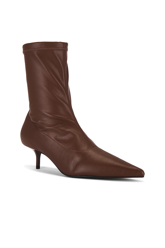 view 2 of 5 Nadia Bootie in Dark Brown