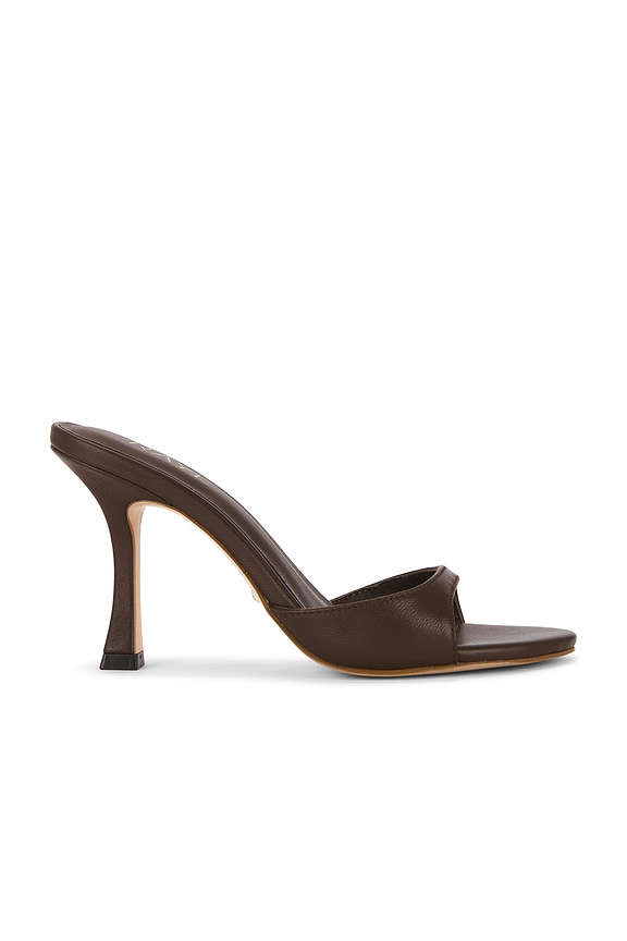 view 1 of 5 Alejandra Heel in Chocolate Brown