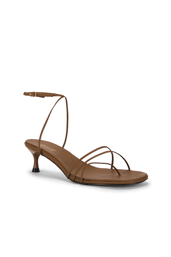 view 2 of 5 Jara Sandal in Mocha Nappa