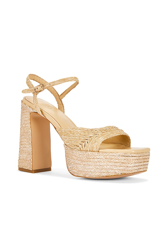 view 2 of 5 Kiara Platform in Raffia