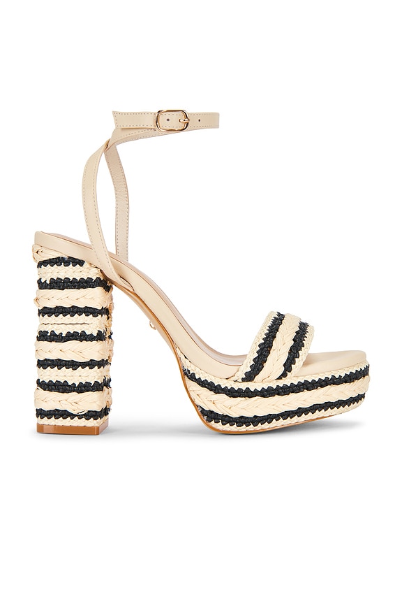 view 1 of 5 Kita Heel in Raffia