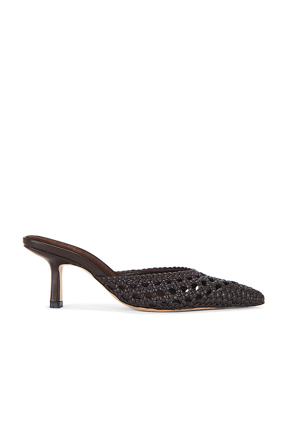 view 1 of 5 Ingrid Heel in Chocolate Brown