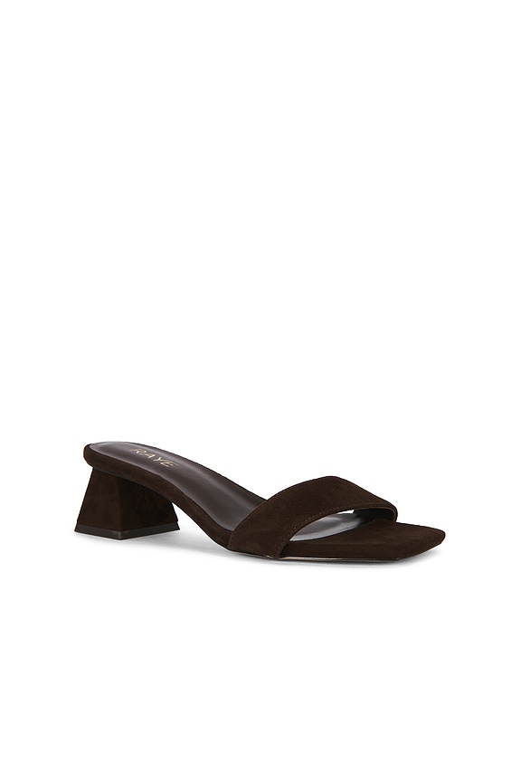 view 2 of 5 SANDALIA JULIE in Chocolate Brown Suede