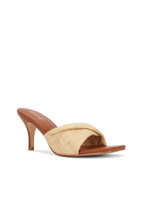 view 2 of 5 Zohra Sandal in Raffia & Caramel