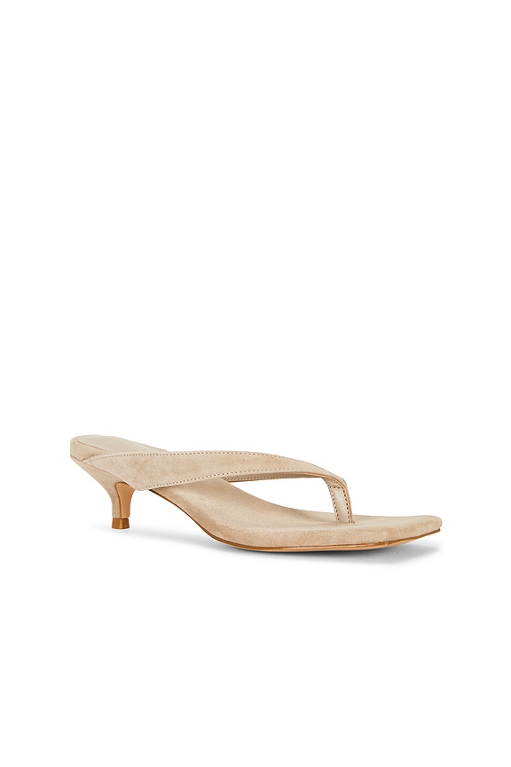 view 2 of 5 SANDALES PERLA in Light Tan Suede