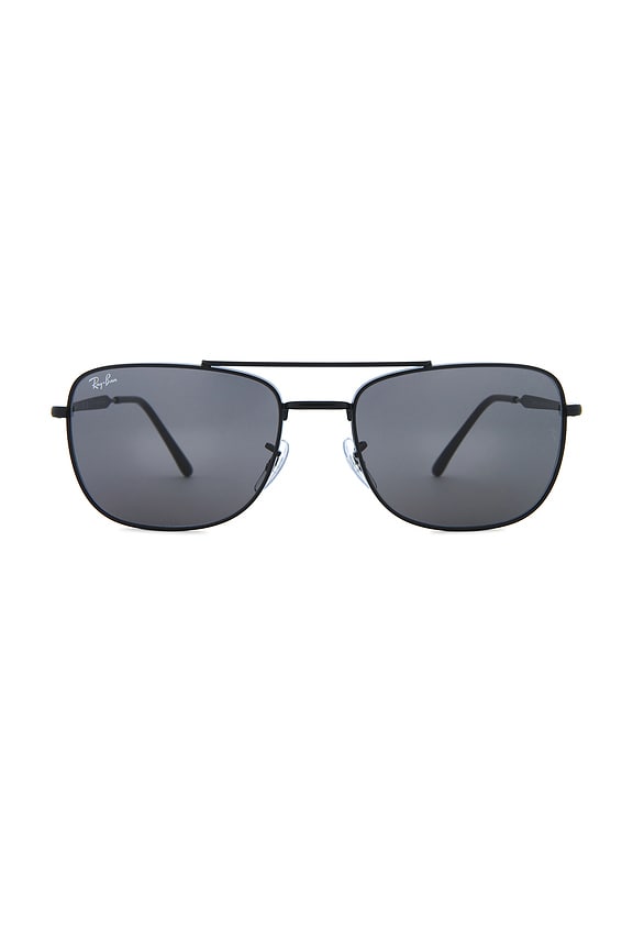view 1 of 3 LUNETTES DE SOLEIL RB3755 RECTANGLE in Black