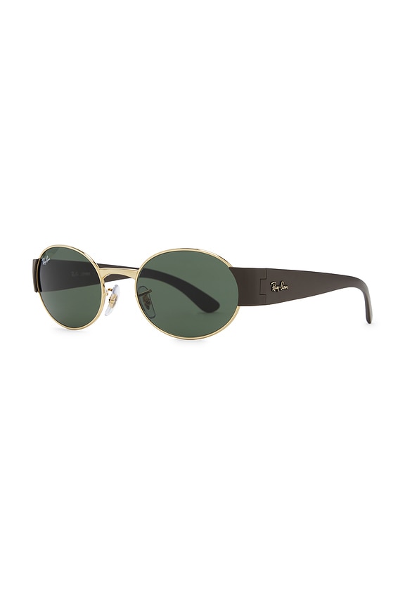view 2 of 3 RB3770 Sunglasses in Gold & Green