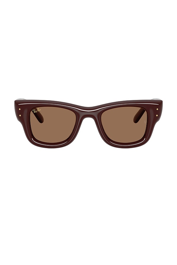 view 1 of 3 GAFAS DE SOL WAYFARER in Maroon