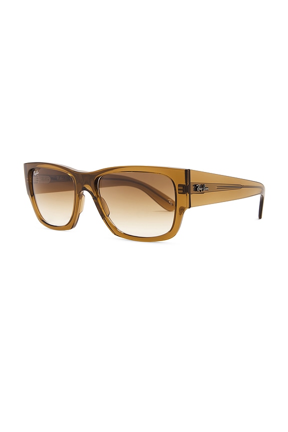 view 2 of 3 LUNETTES DE SOLEIL CARLOS in Transparent Brown
