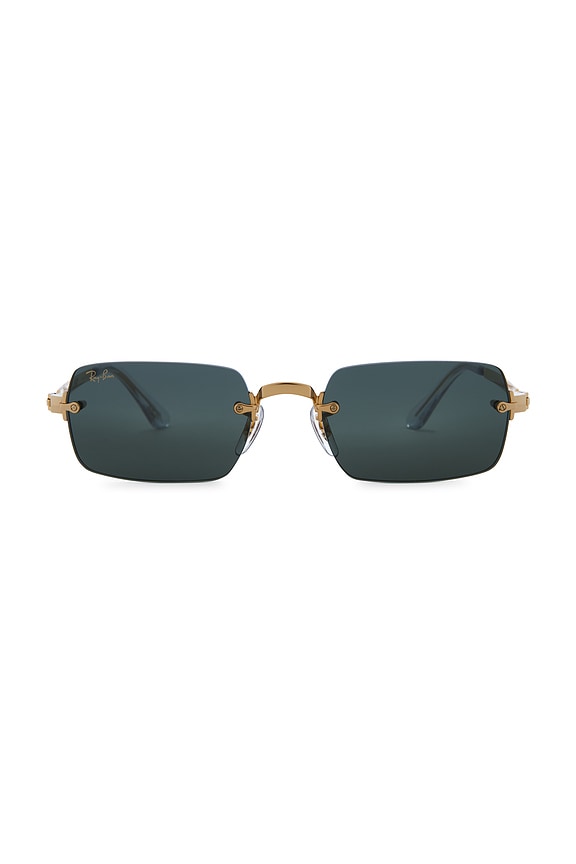 view 1 of 3 GAFAS DE SOL in Gold & Dark Green
