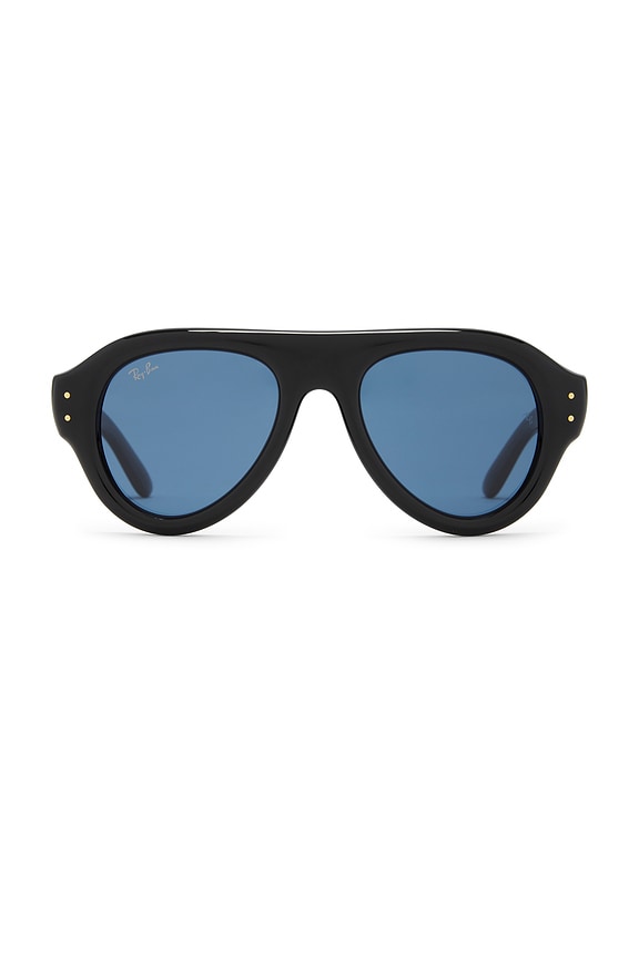 view 1 of 3 サングラス in Black & Dark Blue