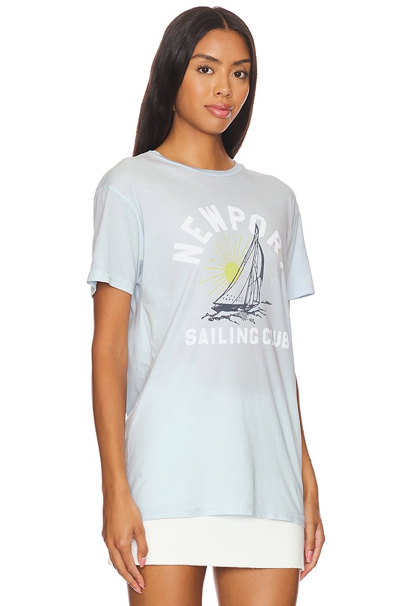 view 2 of 4 CAMISETA NEWPORT SAILING CLUB in Vintage Light Blue