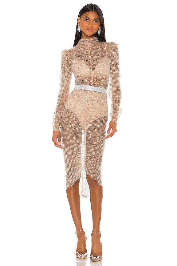 view 1 of 5 Armin Dress in Nude