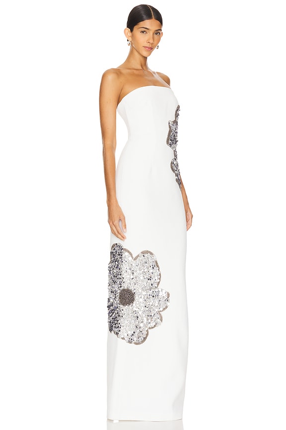 view 2 of 5 ROBE DE SOIRÉE LAYANA in Ivory