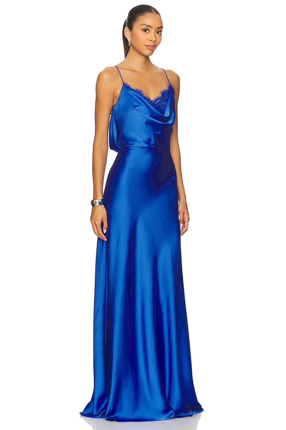 view 2 of 3 Remi Gown in Blue
