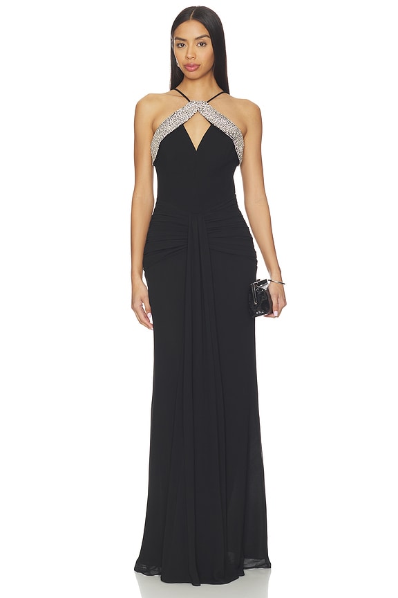 view 1 of 4 VESTIDO ASTROS in Black