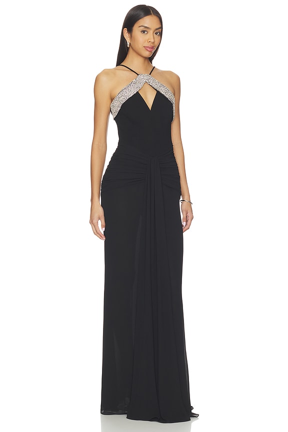 view 2 of 4 VESTIDO ASTROS in Black