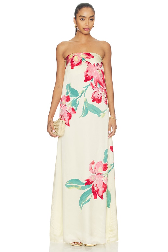 view 1 of 3 MAXIVESTIDO SUNBLUSH in Print