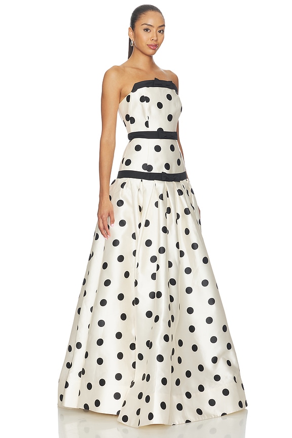 view 2 of 3 Bacio Gown in Spot