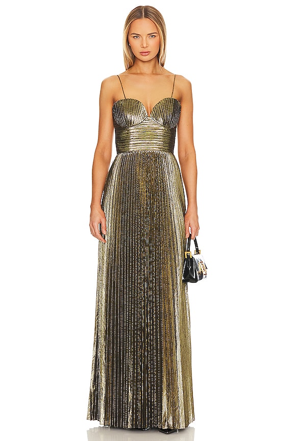 view 2 of 4 ROBE DE SOIRÉE JOSIE in Gold