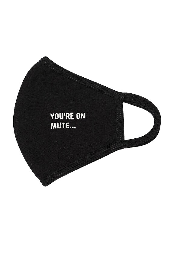 view 2 of 3 MASQUE YOU'RE ON MUTE in Black