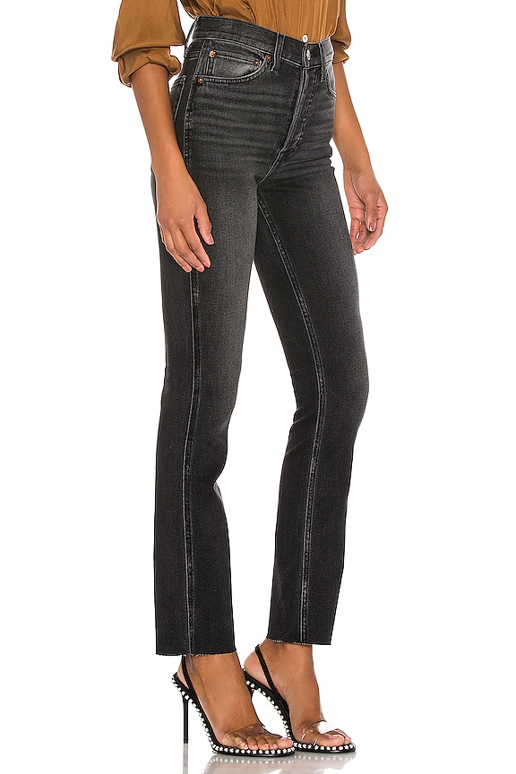 view 2 of 4 DROIT SLIM 80S SLIM STRAIGHT in Black 1