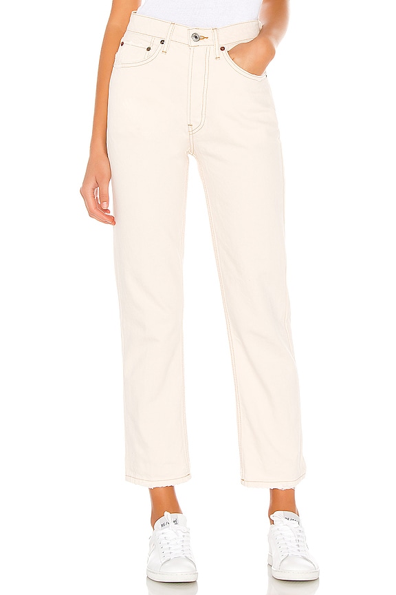 view 1 of 4 Originals 70s Stove Pipe in Vintage White Worn 1