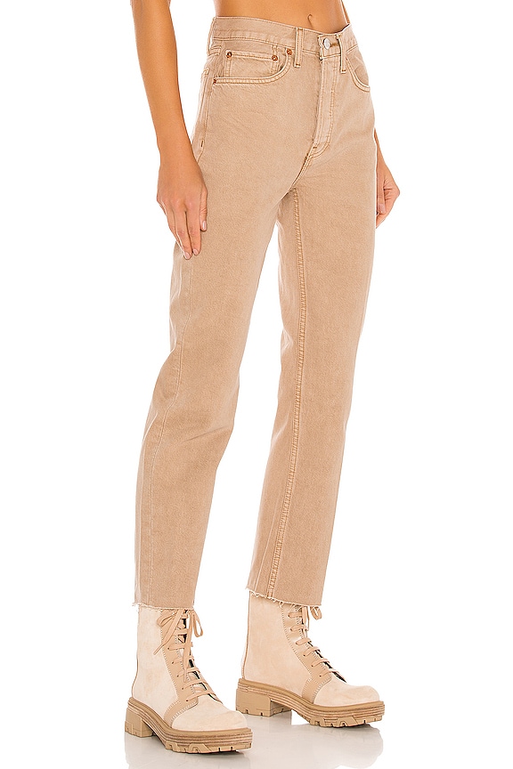 view 2 of 4 Originals 70s Stove Pipe in Washed Khaki