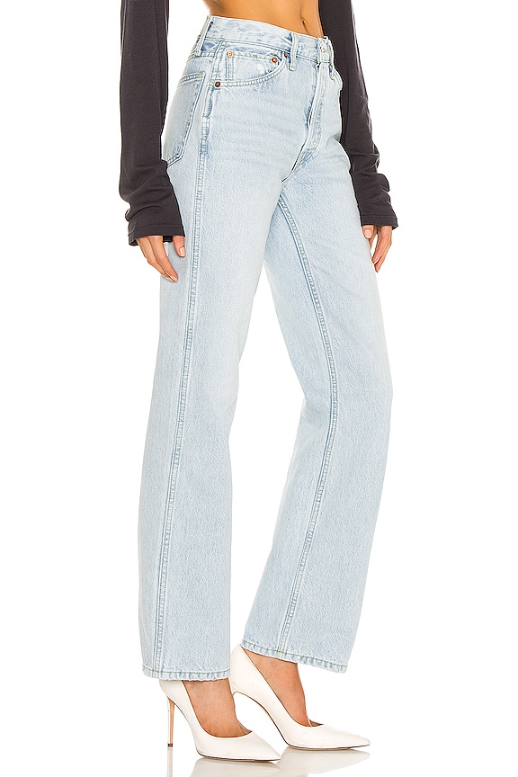 view 2 of 4 Originals 90s High Rise Loose in Perfect Light Indigo