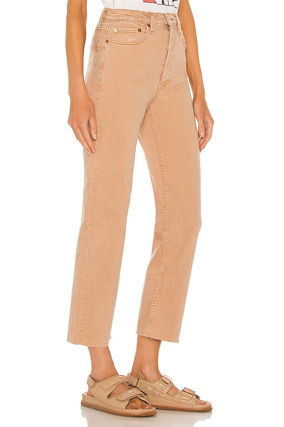 view 2 of 4 CINTURA ALTA 70S STOVE PIPE in Washed Khaki