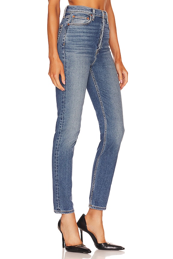 view 2 of 4 90S ULTRA HIGH RISE SKINNY 스키니 레그 in Western Blue