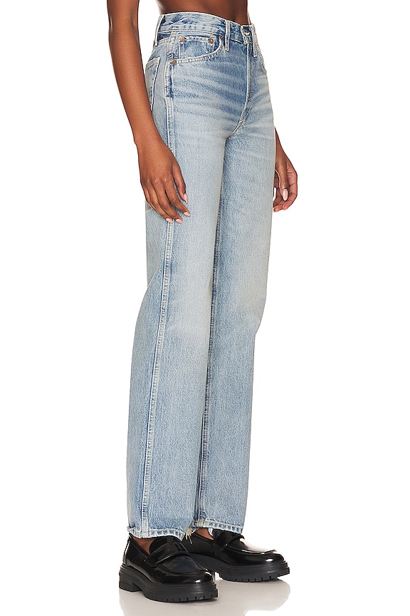 view 2 of 4 90's High Rise Loose in Opal Indigo