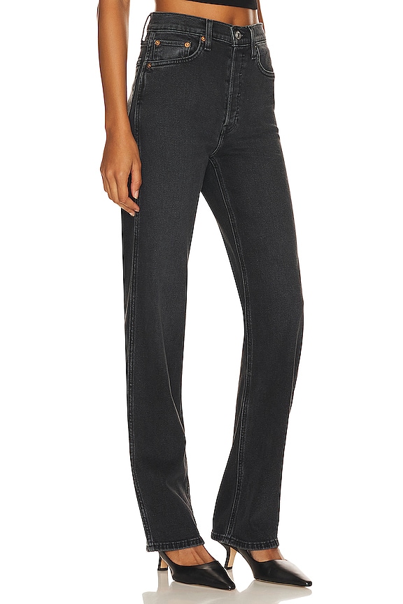 view 2 of 4 Originals 90s High Rise Loose in Washed Noir