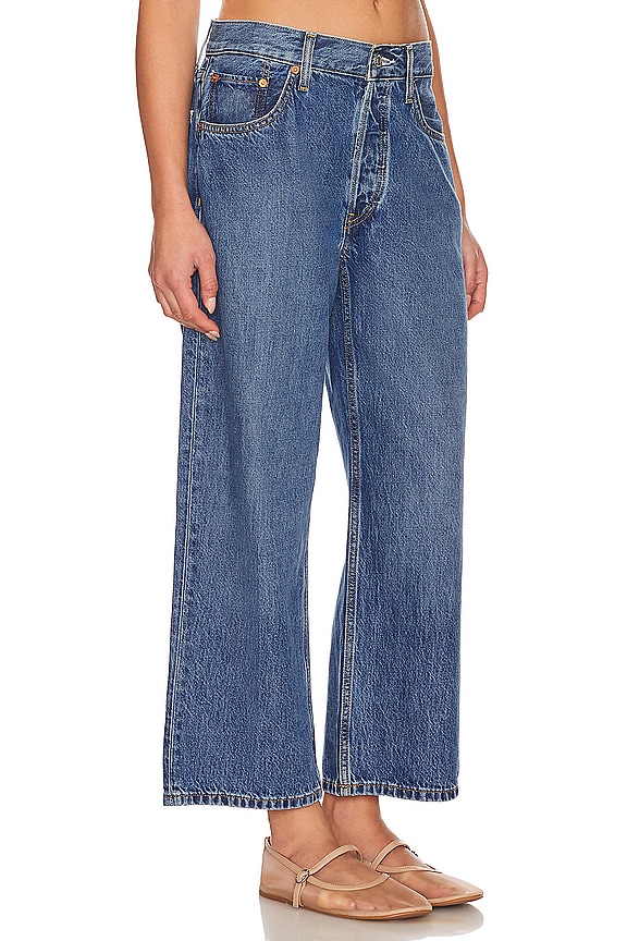 view 2 of 4 Loose Crop Jeans in Peyote Flow